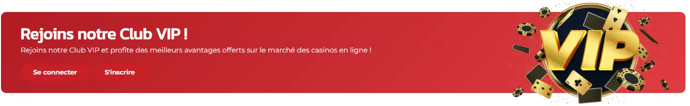 Club VIP sur Lucky31 casino
